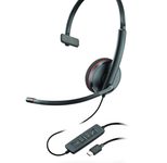Poly Blackwire C3210 Mono Headset On-Ear