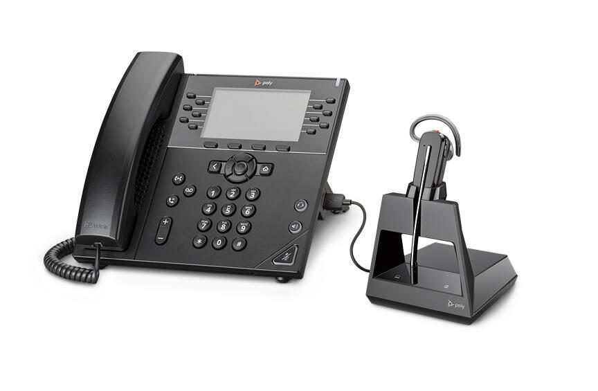 Poly Voyager 4245 Office Mono konvertierbares Headset (Bluetooth, USB)