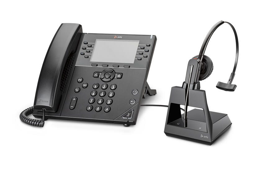 Poly Voyager 4245 Office Mono konvertierbares Headset (Bluetooth, USB)