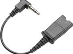 Poly Headsetadapter Quick Disconnect männlich zu Mini-Stecker männlich