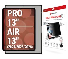DISPLEX  Privacy Safe Blickschutzfilter für iPad Pro 13''/ Air 13'' (2024/2025/2026)