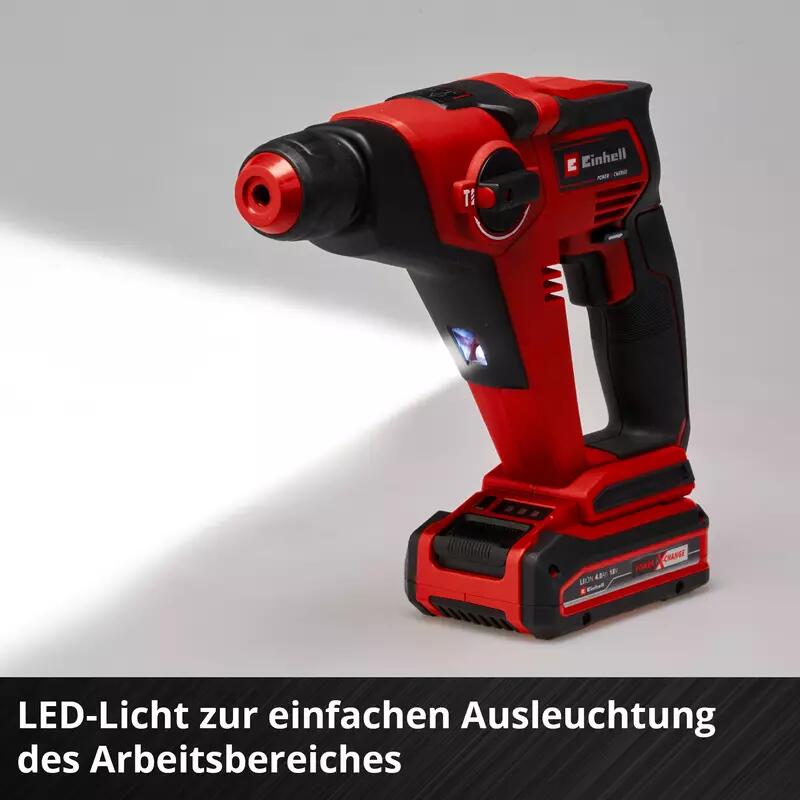 Einhell Akku-Bohrhammer TE-HD 18/12 Li - Solo (4513970)