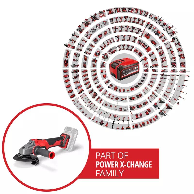 Einhell Akku-Winkelschleifer  AXXIO 18/125 Q (4431151)