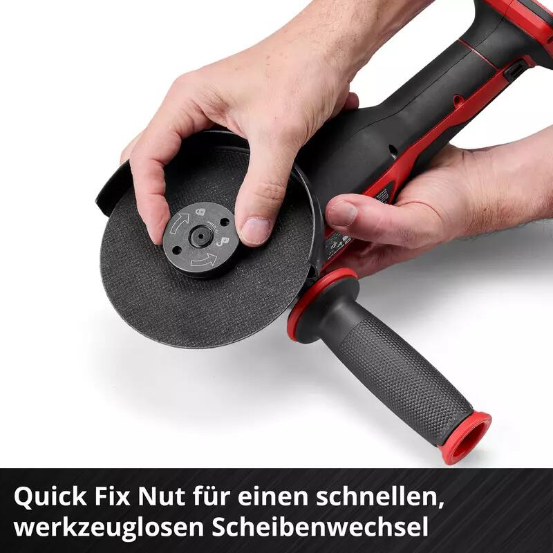 Einhell Akku-Winkelschleifer  AXXIO 18/125 Q (4431151)