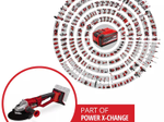 Einhell Akku-Winkelschleifer  AXXIO 36/230 Q (4431160)