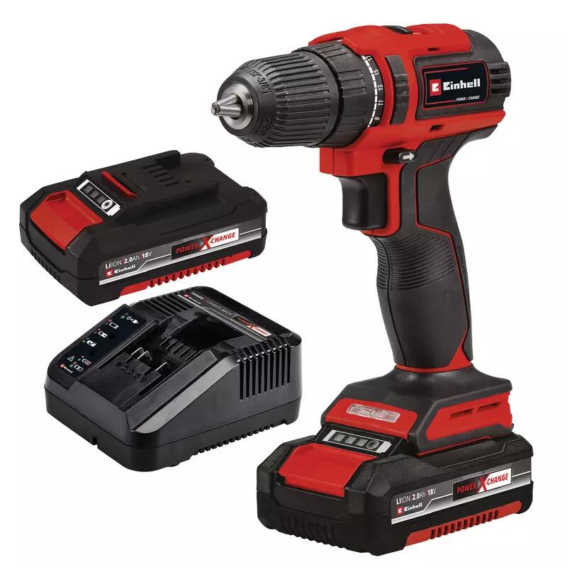 Einhell Akku-Bohrschrauber TE-CD 18/40 Li BL (2x2,0Ah) (4513995)
