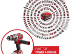 Einhell Akku-Bohrschrauber-Set TP-CD 18/80 Li-i BL - Solo (4514305)