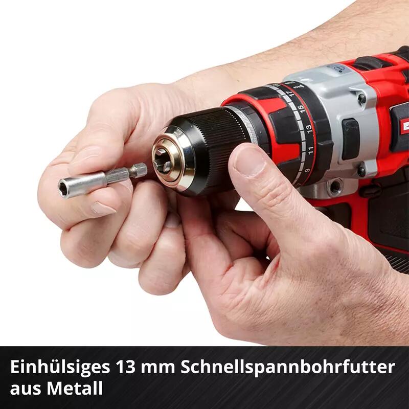 Einhell Akku-Bohrschrauber-Set TP-CD 18/80 Li-i BL - Solo (4514305)
