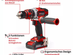 Einhell Akku-Bohrschrauber-Set TE-CD 18/48 Li-i (2x2,0Ah) (4513935)