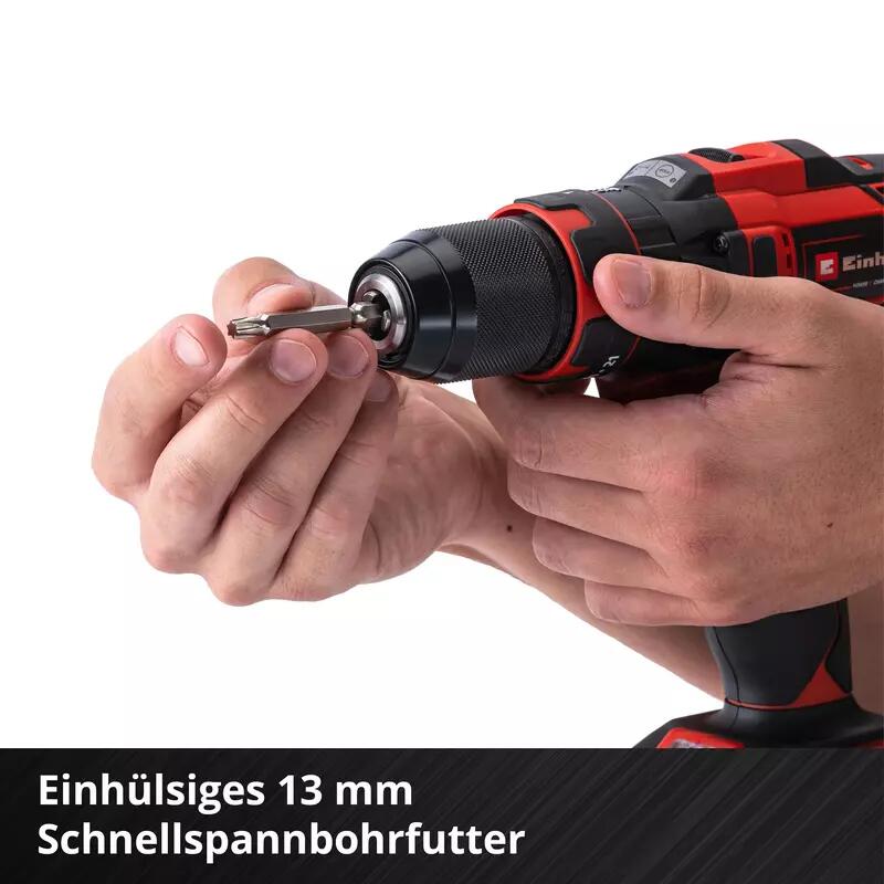 Einhell Akku-Bohrschrauber-Set TE-CD 18/40 Li-i +64 (2x2,0Ah) (4513992)
