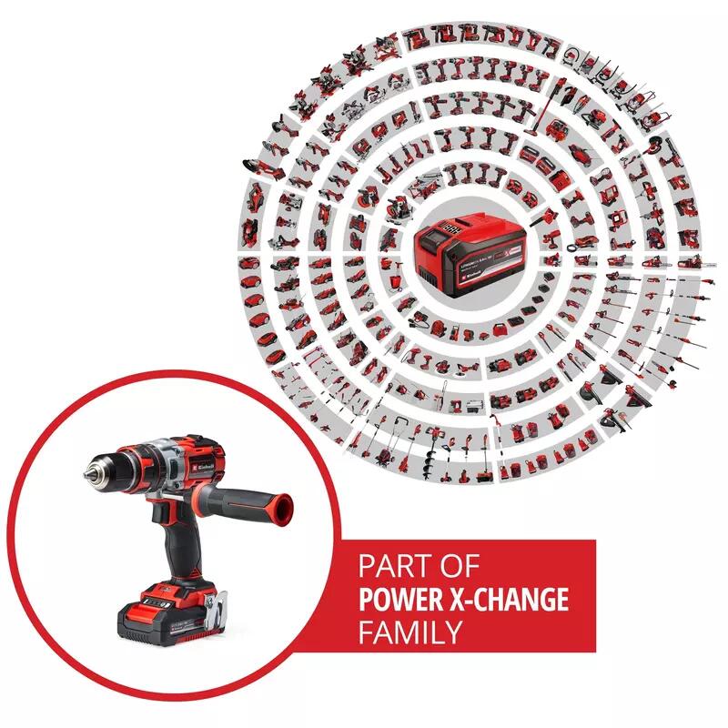 Einhell Akku-Bohrschrauber-Set TP-CD 18 Li-i BL (2x2,0Ah)