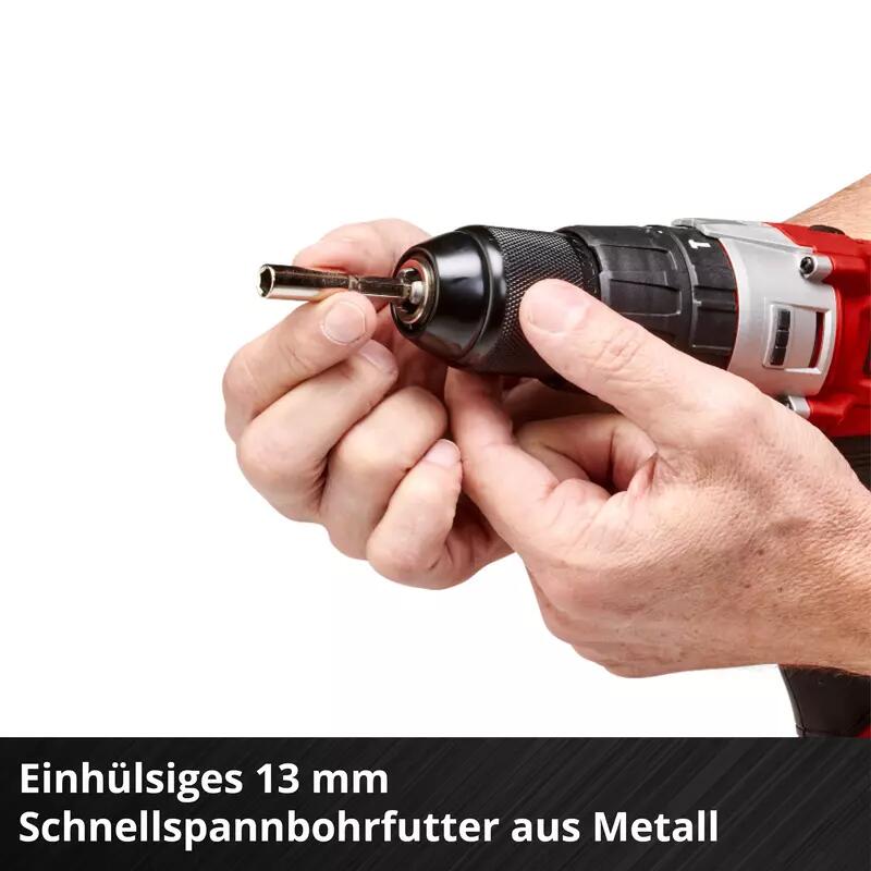 Einhell Akku-Bohrschrauber-Set TE-CD 18/2 Li-i +64 (2x2,0 Ah) (4514221)