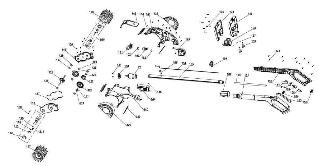 Einhell Akku-Oberflächenbürste PICOBELLA 18/215 (3424200)