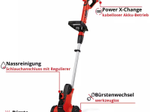 Einhell Akku-Oberflächenbürste PICOBELLA 18/215 (3424200)