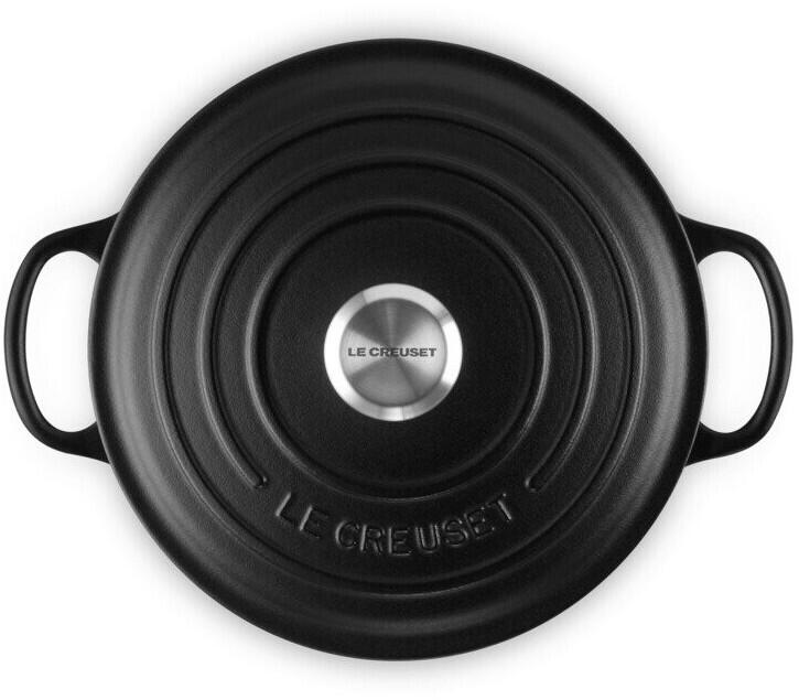 Le Creuset Bräter 24cm, mattschwarz