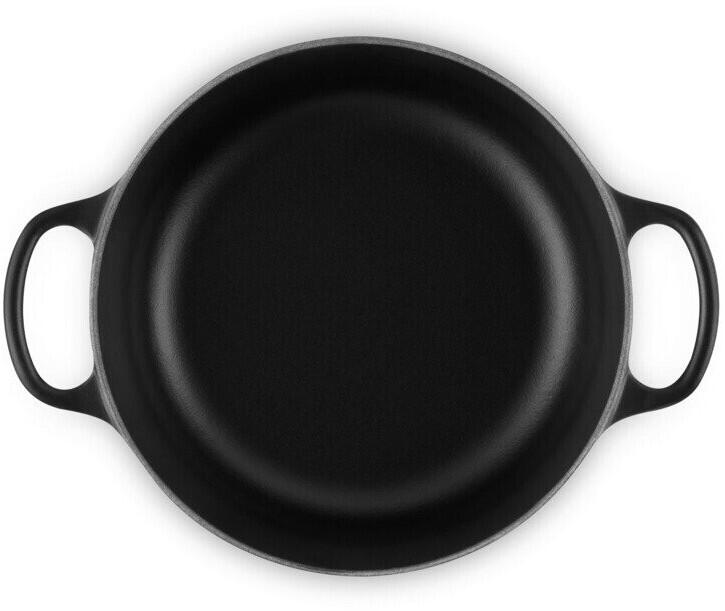 Le Creuset Bräter 24cm, mattschwarz