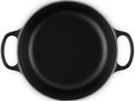 Le Creuset Bräter 24cm, mattschwarz