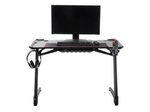 DXRacer Gaming-Schreibtisch GD2000-MASTERLED - schwarz
