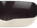 Le Creuset quadratische Grillpfanne 26cm, meringue
