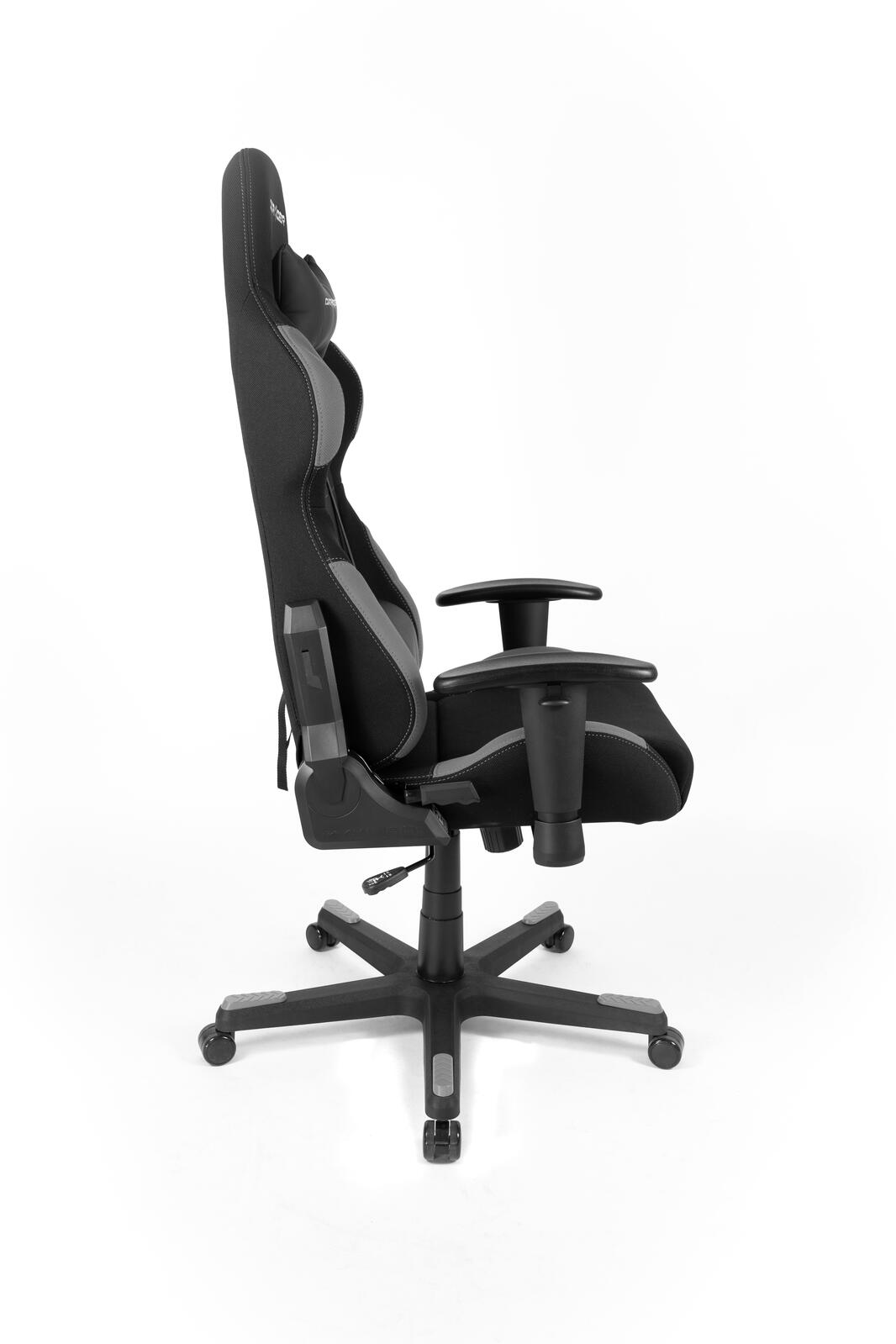 DXRacer Formula Serie OH-FD01-NG Gaming-Stuhl - Regular / L - EPU Kunstleder (wasserabweisend) - schwarz/grau
