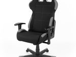 DXRacer Formula Serie OH-FD01-NG Gaming-Stuhl - Regular / L - EPU Kunstleder (wasserabweisend) - schwarz/grau