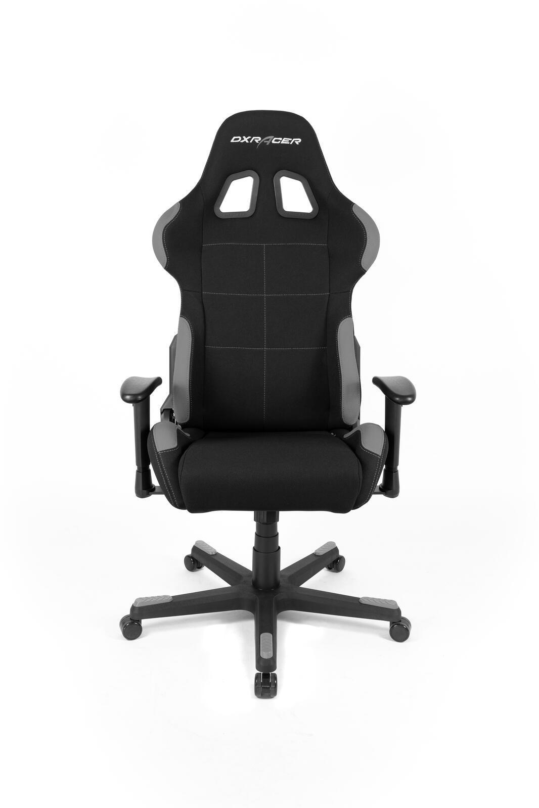 DXRacer Formula Serie OH-FD01-NG Gaming-Stuhl - Regular / L - EPU Kunstleder (wasserabweisend) - schwarz/grau