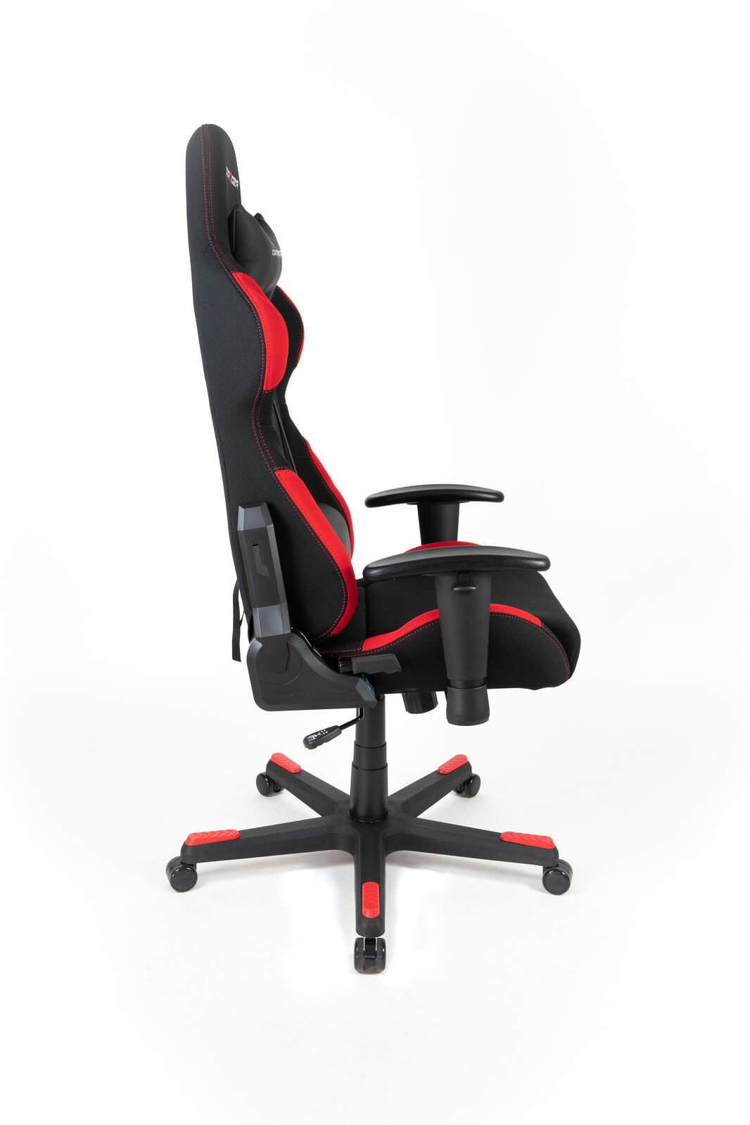 DXRacer Formula Serie OH-FD01-NR Gaming-Stuhl - Regular / L - EPU Kunstleder (wasserabweisend) - schwarz/rot
