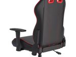 DXRacer Prince Serie OH-PM88-NR Gaming-Stuhl - Regular / L - PVC Kunstleder - schwarz/rot