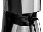 Melitta Enjoy® Top Therm Filterkaffeemaschine, schwarz-silber
