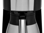 Melitta Enjoy® Top Therm Filterkaffeemaschine, schwarz-silber