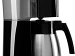 Melitta Enjoy® Top Therm Filterkaffeemaschine, schwarz-silber