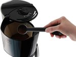 Melitta Enjoy® Top Therm Filterkaffeemaschine, schwarz-silber