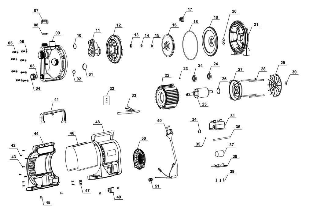 Einhell Gartenpumpe GC-GP 1250/1 N (4180350)