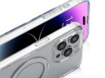 nevox StyleShell SHOCKFlex Stand für iPhone 15 Pro Max - Transparent
