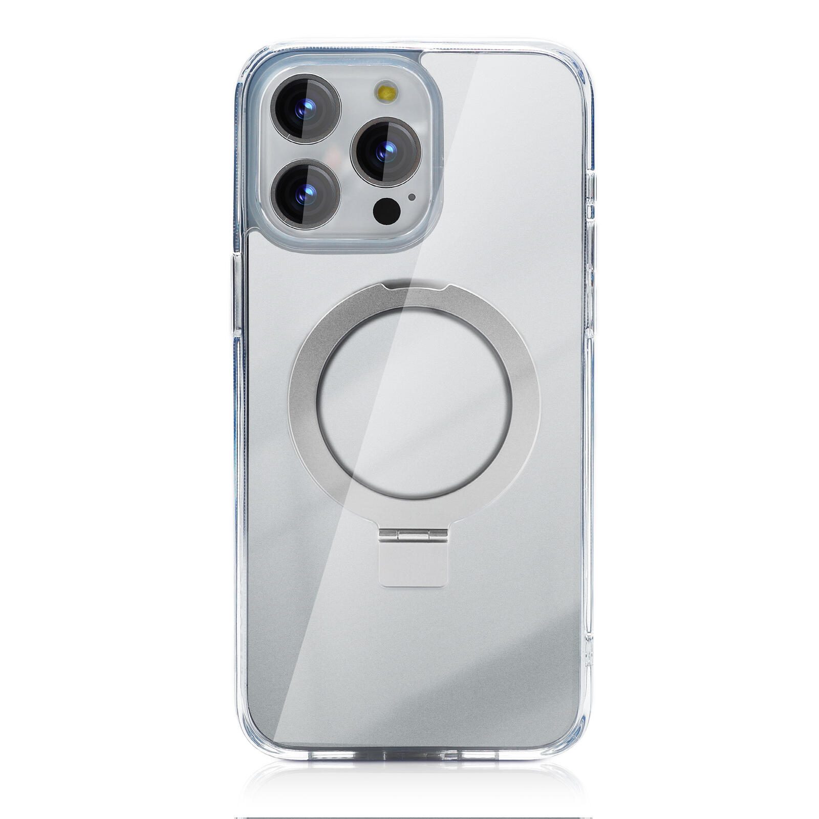 nevox StyleShell SHOCKFlex Stand für iPhone 15 Pro Max - Transparent