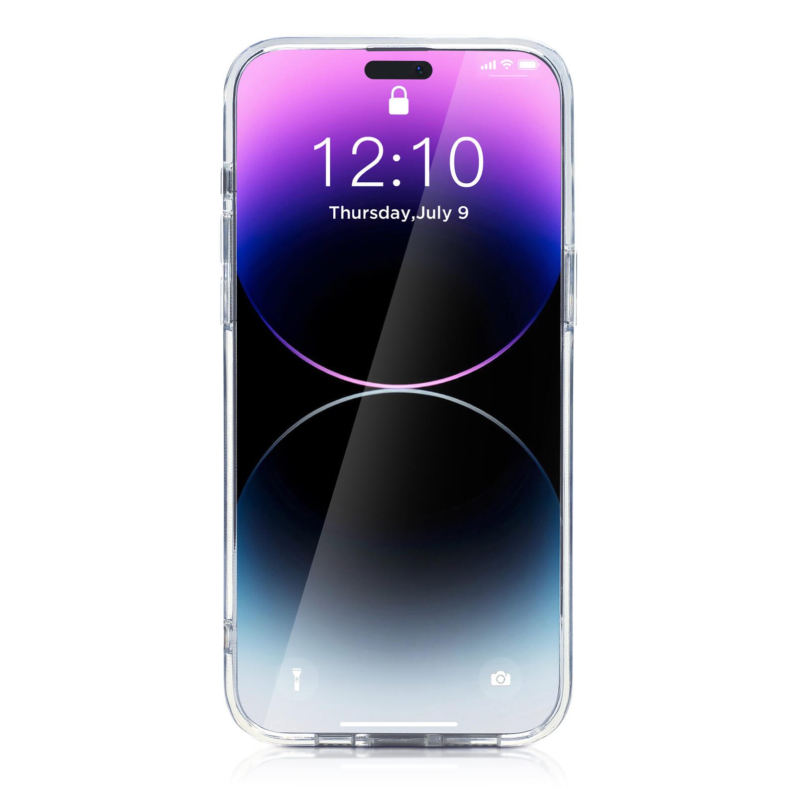 nevox StyleShell SHOCKFlex Stand für iPhone 15 Pro Max - Transparent