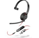 Poly Blackwire 5210 Stereo Headset On-Ear