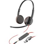 Poly Blackwire 3225 Stereo Headset