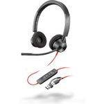 Poly Blackwire 3320 Stereo Headset