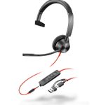 Poly Blackwire 3315 Monaurales Headset
