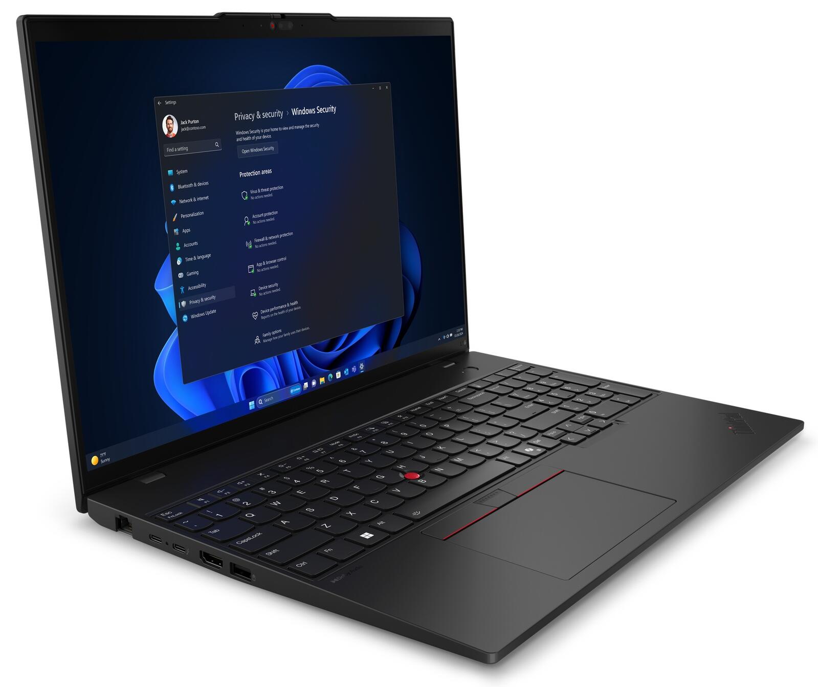Lenovo ThinkPad L16 Gen 1 Intel Core Ultra 7 155U Notebook 40,6 cm (16")