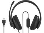 hama HS-USB300 V2 USB-Headset schwarz