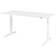 HAMMERBACHER XMKA19 höhenverstellbarer Schreibtisch 70,0 - 120,0 cm - elektrisch weiß / weiß