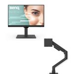 BenQ Monitor GW2490T 60,5 cm (24 Zoll) + BenQ Ergo Arm BSH01