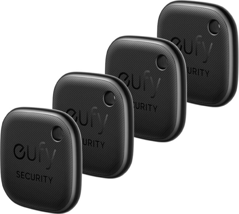 eufy security SmartTrack Link (Schwarz, 4er-Pack)