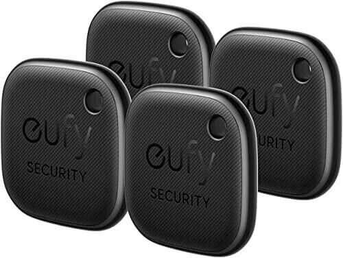 eufy security SmartTrack Link (Schwarz, 4er-Pack)
