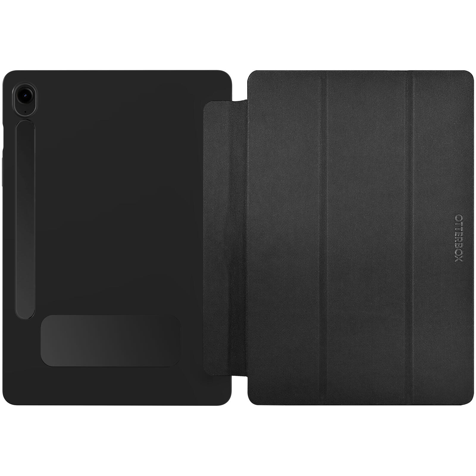 OtterBox React Folio Series Flip-Hülle für Samsung Galaxy Tab S9 FE & S10 FE (black)