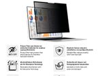 DISPLEX PRIVACY SAFE Wiederablösbarer 2-Wege Blickschutzfilter für Laptop/ Notebook (randlos/frameless) 15,6'' (16:9)