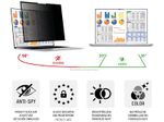 DISPLEX PRIVACY SAFE Wiederablösbarer 2-Wege Blickschutzfilter für Laptop/ Notebook (randlos/frameless) 15,6'' (16:9)