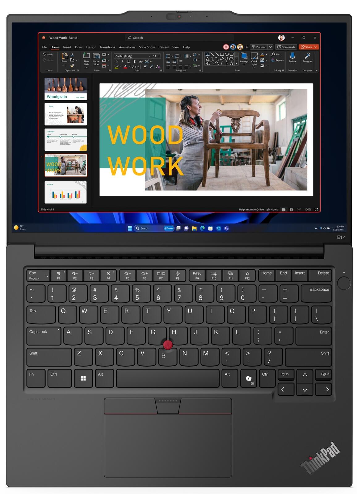 Lenovo ThinkPad E14 Gen 6 Intel Core Ultra 7 155H Notebook 35,6 cm (14")
